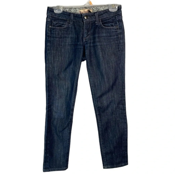 PAIGE Premium Denim Skyline Skinny Jeans Blue Dark Wash Low Rise Ankle Length 25 - Picture 12 of 12